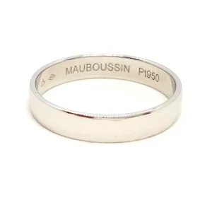 Mauboussin Bague Alliance Platine