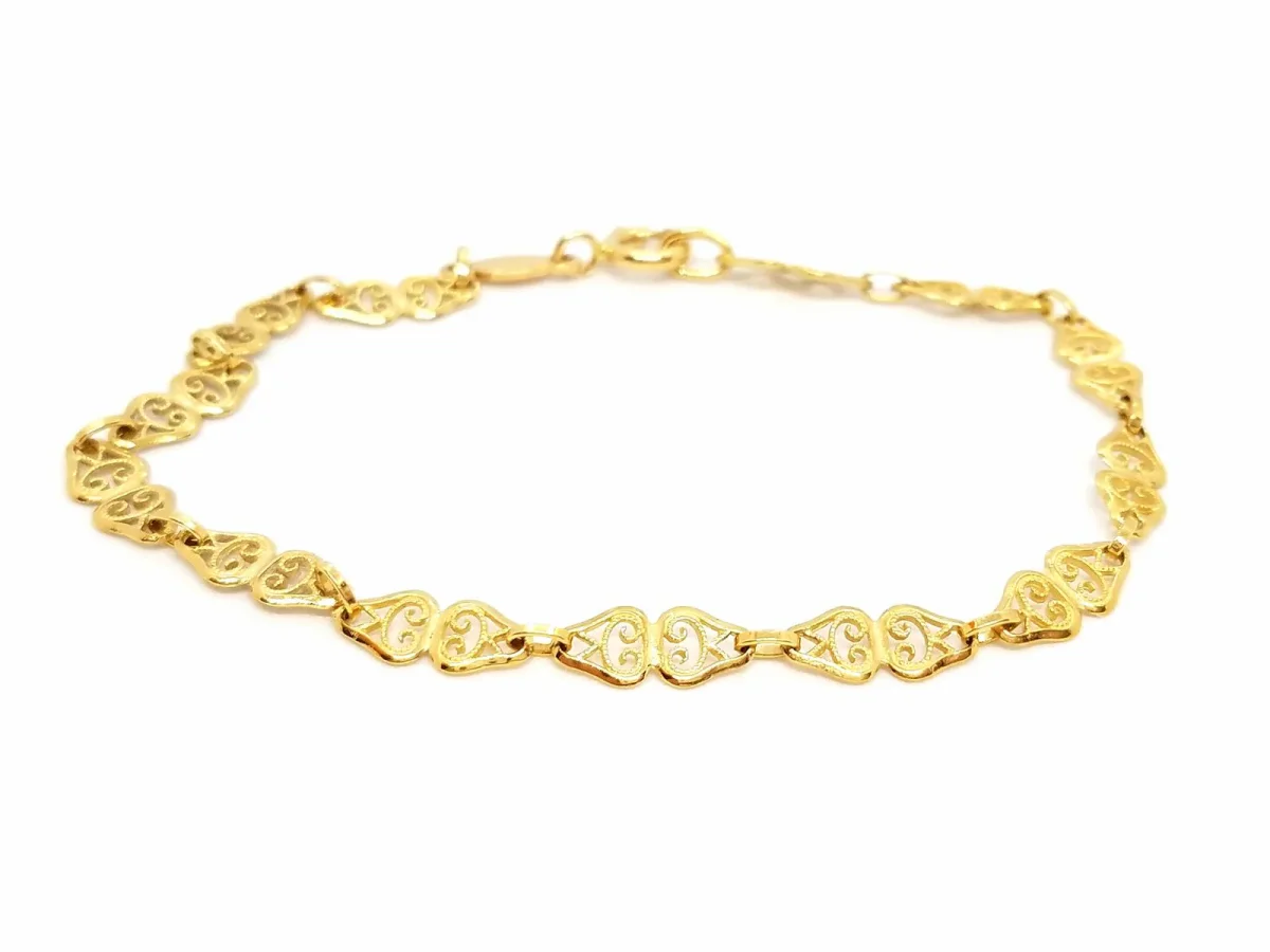 Bracelet Filigrane Or jaune
