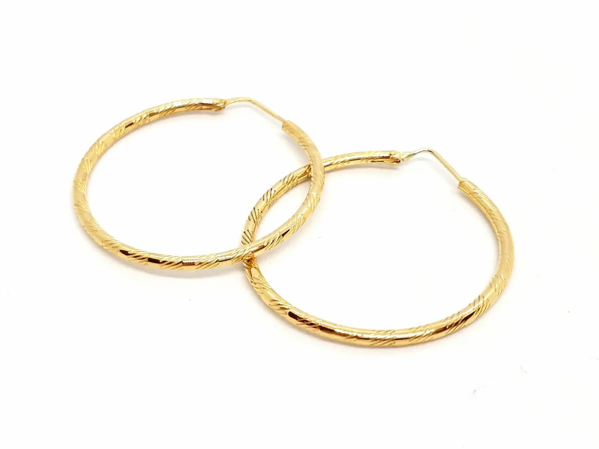 Boucles d'oreilles Créoles Or jaune