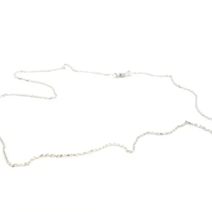 Collier Chaînette Or blanc