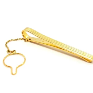 Hermès Accessoire Pince à cravate Or jaune