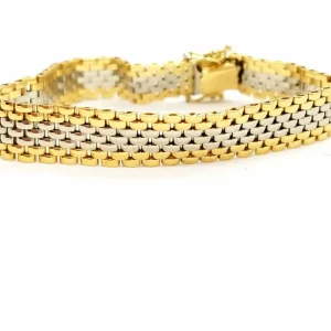 Bracelet Or jaune, Or blanc