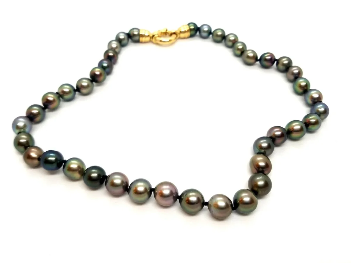 Collier Perle Or jaune Perle – Image 2