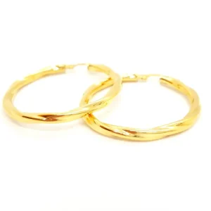 Boucles d'oreilles Créoles Or jaune