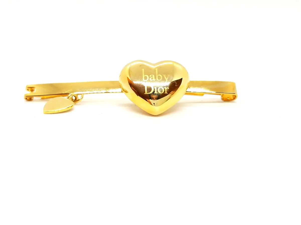 Dior Accessoire Pince à cheveux Baby dior Vermeil