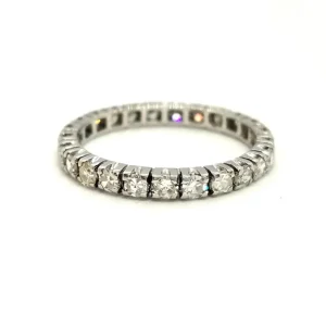 Bague Alliance Or blanc Diamant