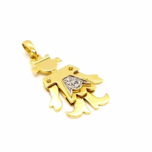 Pendentif Or jaune Diamant