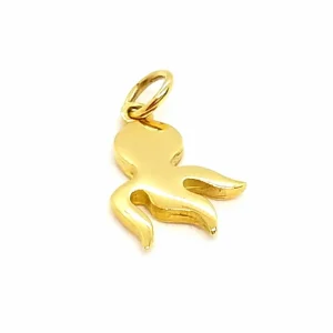 Dodo pomellato Pendentif Poulpe  Or jaune
