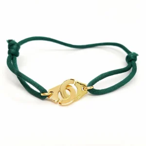 Dinh van Bracelet Cordon Menottes Or jaune