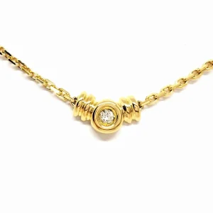 Collier Or jaune Diamant