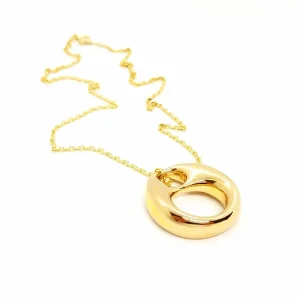 Collier Chaîne + pendentif Or jaune