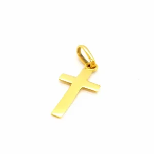 Pendentif Croix Or jaune