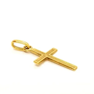 Pendentif Croix Or jaune