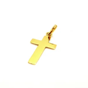Pendentif Croix Or jaune