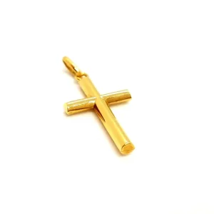 Pendentif Croix Or jaune