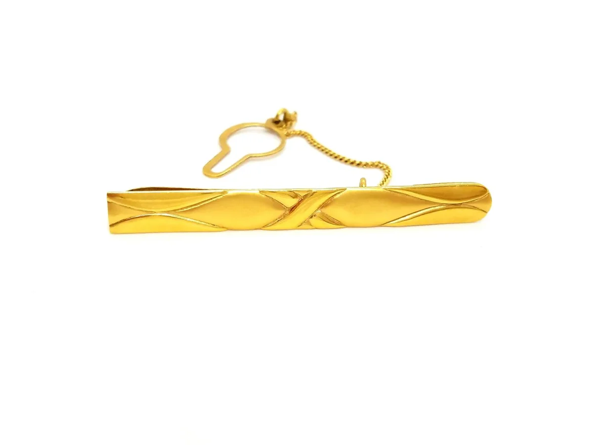 Accessoire Pince à cravate Or jaune – Image 2