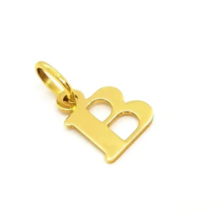 Pendentif Lettre Or jaune