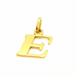 Pendentif Lettre Or jaune