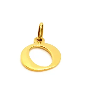 Pendentif Lettre Or jaune