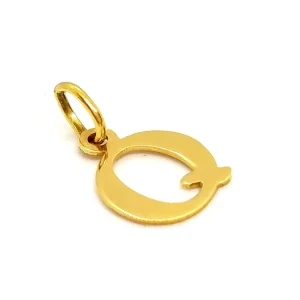 Pendentif Lettre Or jaune