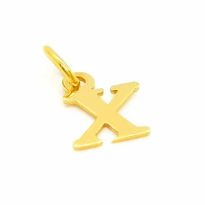 Pendentif Lettre Or jaune