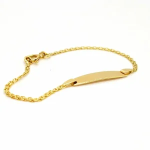 Bracelet Gourmette Or jaune