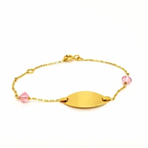 Bracelet Gourmette Or jaune