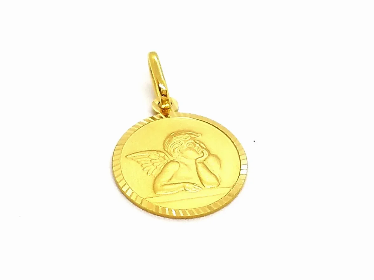 Pendentif Ange Or jaune