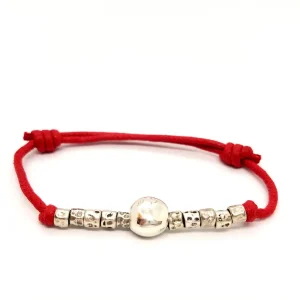 Dodo pomellato Bracelet Cordon Argent