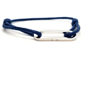 Dinh van Bracelet Cordon Maillon Or blanc