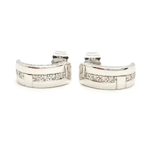 Guy laroche Boucles d'oreilles Or blanc Diamant