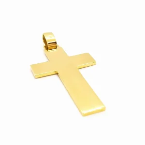 Pendentif Croix Or jaune