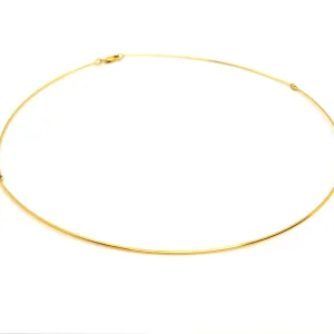 Collier Ras de cou Or jaune