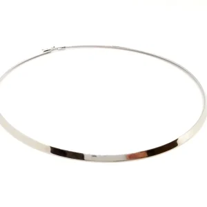 Collier Ras de cou Or blanc