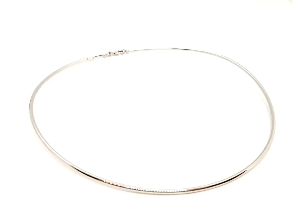 Collier Ras de cou Or blanc – Image 2