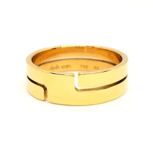 Dinh van Bague Seventies Or jaune