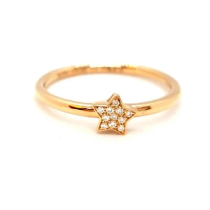 Fred Bague Kate moss Or rose Diamant