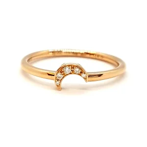 Fred Bague Kate moss Or rose Diamant