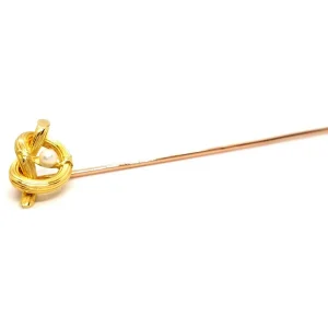 Accessoire Pince à cravate Or jaune, Or rose Perle