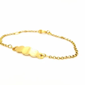 Bracelet Gourmette Or jaune