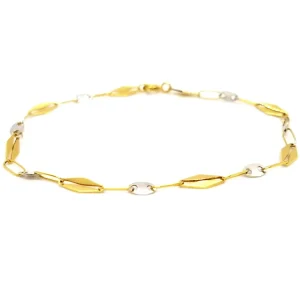 Bracelet Or jaune, Or blanc