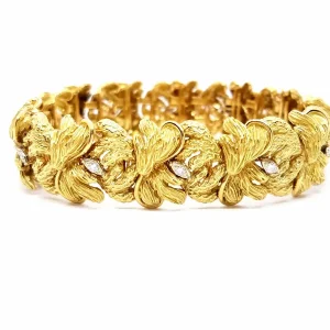Bracelet Or jaune Diamant