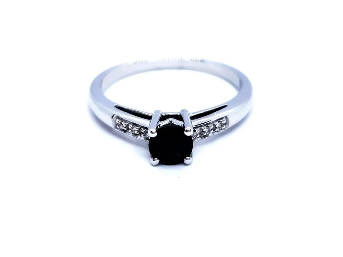 Mauboussin Bague Grand mot d'amour Or blanc Saphir, Diamant – Image 2