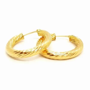 Boucles d'oreilles Créoles Or jaune