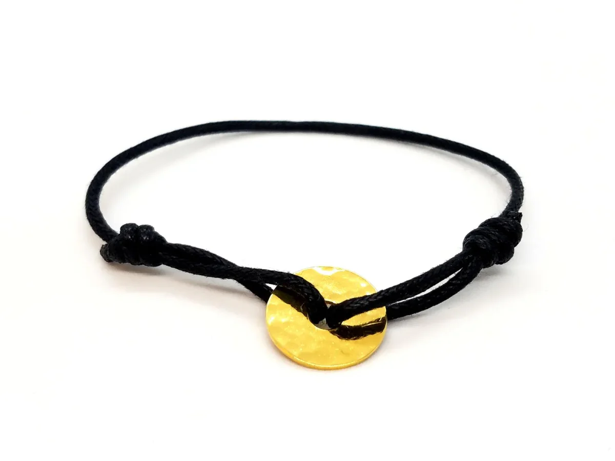 Dinh van Bracelet Cordon Pi Or jaune – Image 2