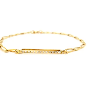 Bracelet Or jaune Diamant
