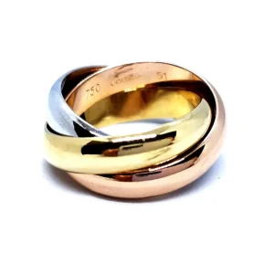 Cartier Bague Trinity Or jaune, Or rose, Or blanc