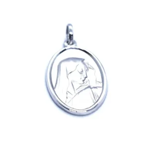 Pendentif Religieux Or blanc