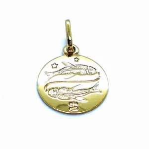 Pendentif Astrologie Or jaune