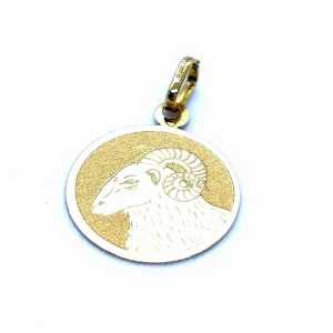 Pendentif Astrologie Or jaune